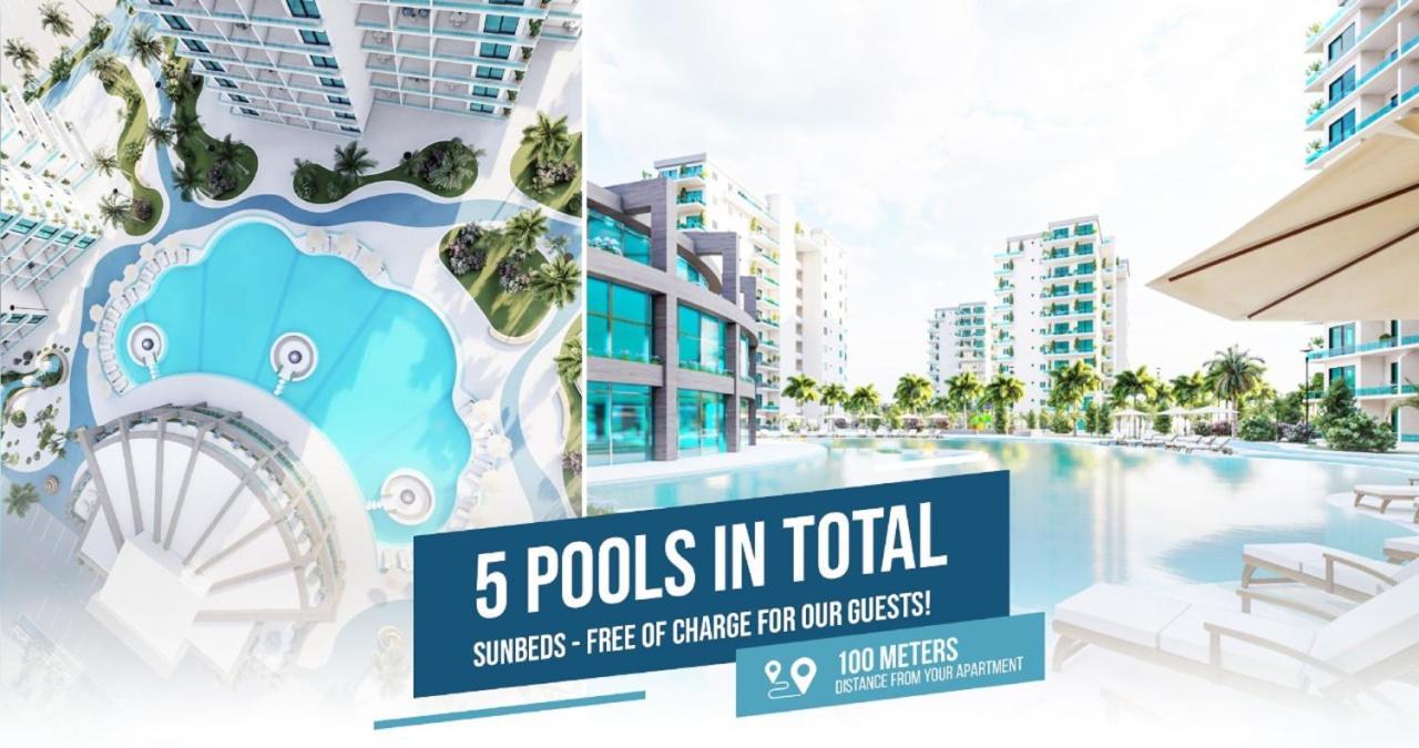 Sophia Pool Apartments In Caesar Blue Resort, Fixed Lunch Till 3Pm, Gym, Swimming Pools, Sauna, Hammam, Kids' Club Available Perivolia tou Trikomou Eksteriør billede