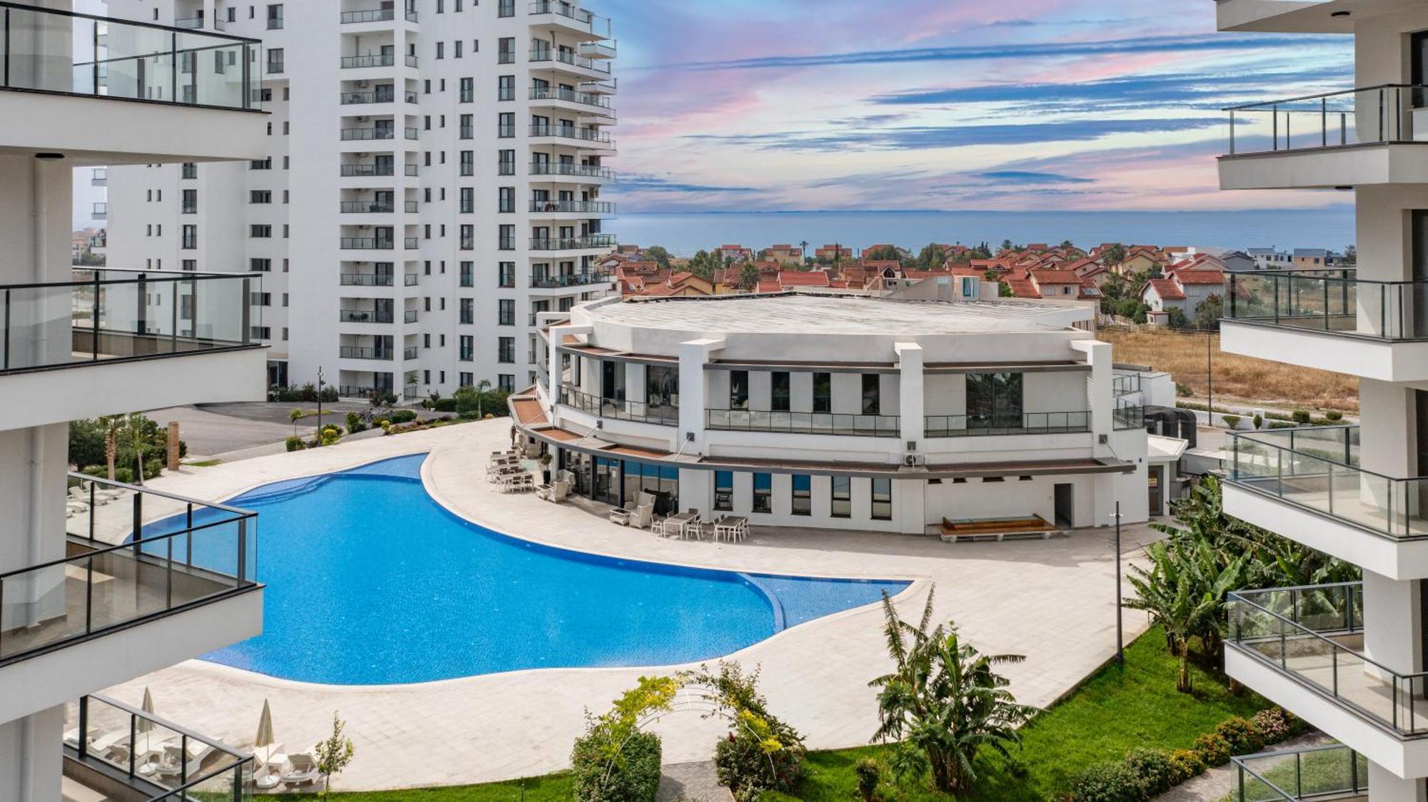Sophia Pool Apartments In Caesar Blue Resort, Fixed Lunch Till 3Pm, Gym, Swimming Pools, Sauna, Hammam, Kids' Club Available Perivolia tou Trikomou Eksteriør billede